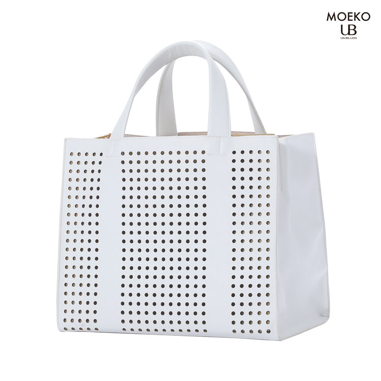 white color purse